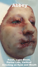 Load image into Gallery viewer, Abbey - Silicone Skinned Horror Face Mask