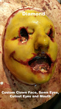 Load image into Gallery viewer, Diamond - Silicone Skinned Horror Face Mask