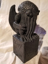 Load image into Gallery viewer, Ready to Ship - Slightly Greened Bronze Cthulhu Figurine