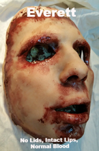Load image into Gallery viewer, Everett - Silicone Skinned Horror Face Mask