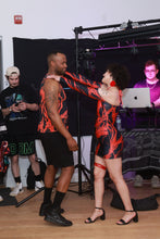 Load image into Gallery viewer, Blood Spill Halter Top Dress