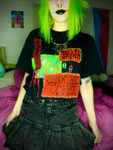 Load image into Gallery viewer, Custom Patchwork Band Shirt