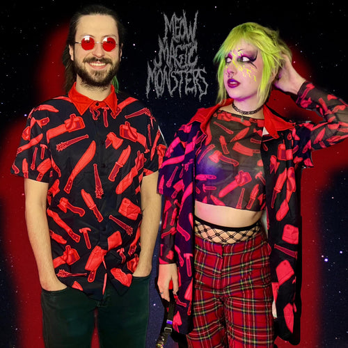 Slasher Villain Button Up Shirt