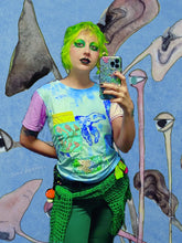 Load image into Gallery viewer, Custom Patchwork Band Shirt