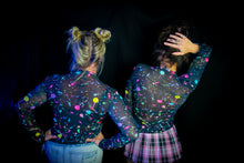 Load image into Gallery viewer, Candy Ribz Mesh Long Sleeve Top