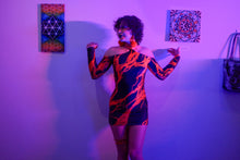 Load image into Gallery viewer, Blood Spill Halter Top Dress