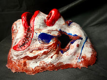 Load image into Gallery viewer, Ready to Ship - Everett Happy/Sad Clown with Stitches Mask