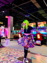 Load image into Gallery viewer, Non Orthogonal Skater Skirt