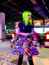 Load image into Gallery viewer, Non Orthogonal Skater Skirt