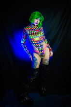 Load image into Gallery viewer, Non Orthogonal Turtleneck High Cut Bodysuit