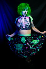 Load image into Gallery viewer, Candy Bonez Skirt (Neon)