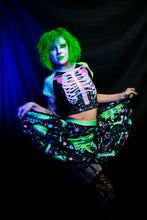 Load image into Gallery viewer, Candy Bonez Skirt (Neon)