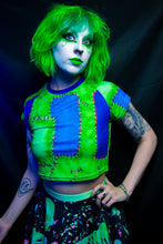 Load image into Gallery viewer, Frankenskin Crop Top