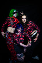 Load image into Gallery viewer, Slasher Villain Mesh Long Sleeve Top