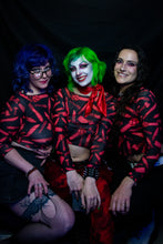 Load image into Gallery viewer, Slasher Villain Mesh Long Sleeve Top