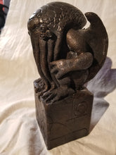 Load image into Gallery viewer, Ready to Ship - Dark Bronze Cthulhu Figurine #2