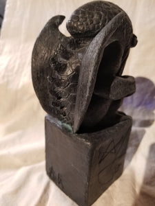Ready to Ship - Slightly Greened Bronze Cthulhu Figurine