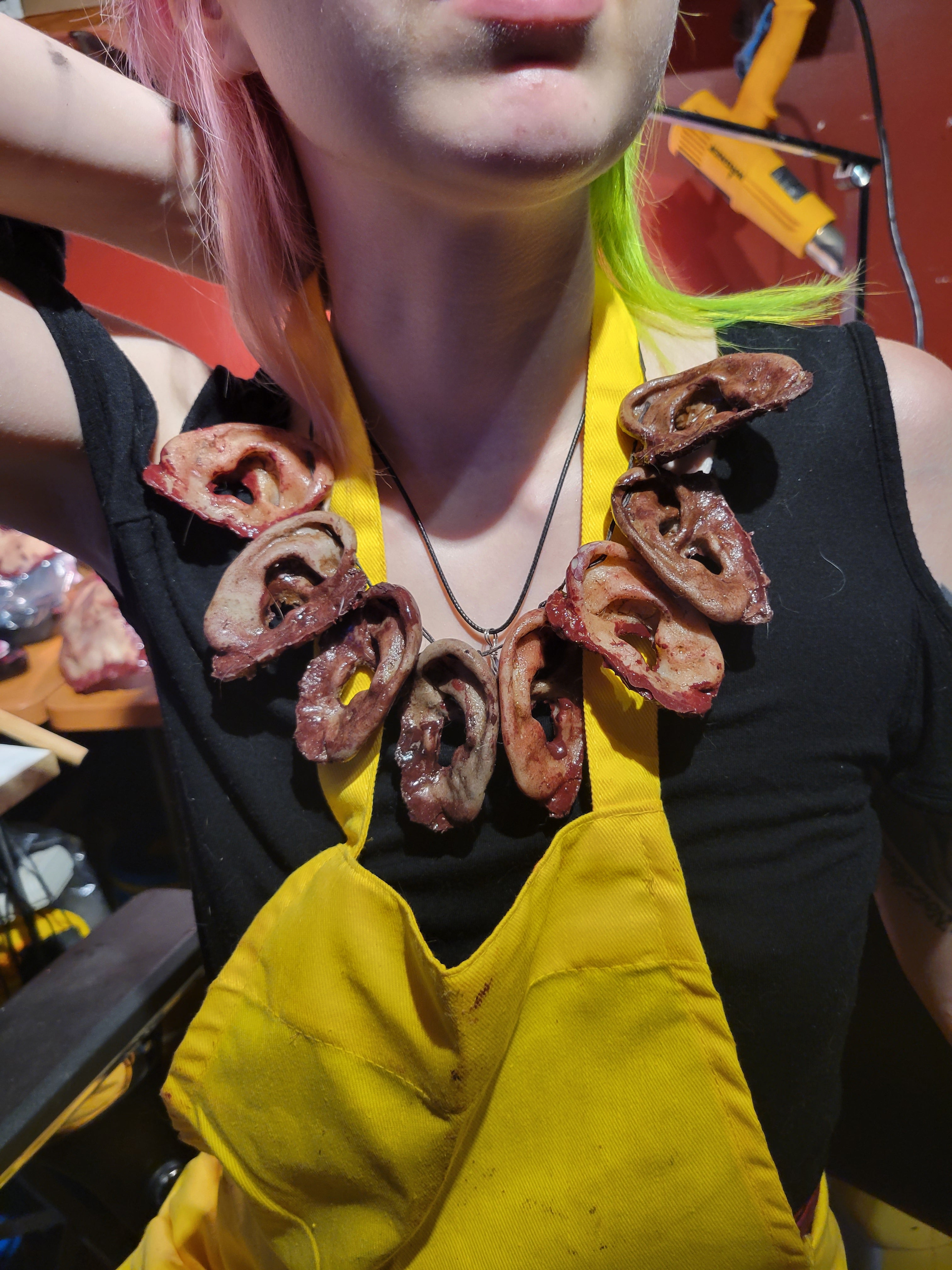 Ear necklace special order The Shoggoth Assembly