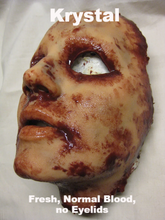 Load image into Gallery viewer, Krystal - Silicone Skinned Horror Face Mask