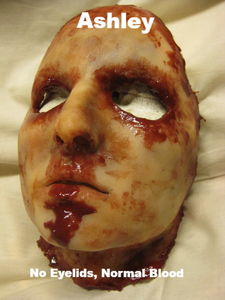 Ashley - Silicone Skinned Horror Face Mask